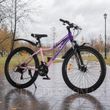 Гірський велосипед SPARK FURY 26", сталева рама 15", 21 швидкість, фіолетовий з персиковим 239232 фото