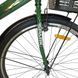 Міський велосипед SPARK CITY LIRA 28", сталева рама 18", 1 швидкість, багажник, кошик, зелений 240044 фото 4