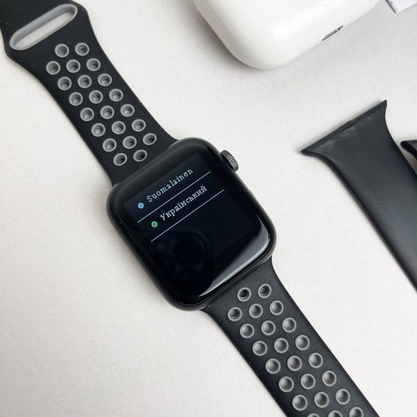 Комплект Smart Watch T55 Air Pro 2 Смарт-годинник та бездротові навушники, Bluetooth 5.0, Моніторинг здоров'я, Android/iOS, Чорний SW111 фото