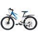 Гірський велосипед SPARK DELIGHT 24" алюмінієва рама 12", 21 швидкість, амортизаційна вилка, дискові гальма, білий 218770 фото 3