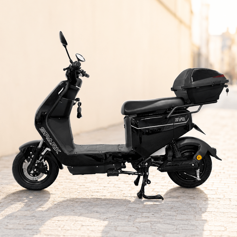 Електровелосипед SPARK EVO 14", 1200W/60V/25Ah, швидкість до 50 км/год, чорний 249195 фото