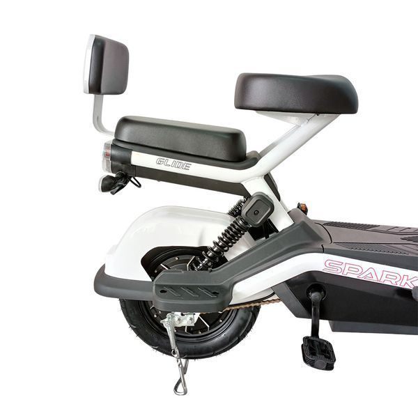 Велосипед з електромотором SPARK GLIDE 14", 60V 500W 20Ah, швидкість до 45 км/год, білий 227063 фото