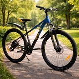 Гірський велосипед SPARK APEX 27,5", сталева рама 15", 21 швидкість, синій з чорним 239246 фото