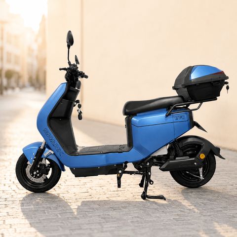 Електровелосипед SPARK EVO 14", 1200W/60V/25Ah, швидкість до 50 км/год, синій 249198 фото