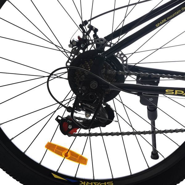 Гірський велосипед SPARK APEX 27,5", сталева рама 15", 21 швидкість, синій з чорним 239246 фото