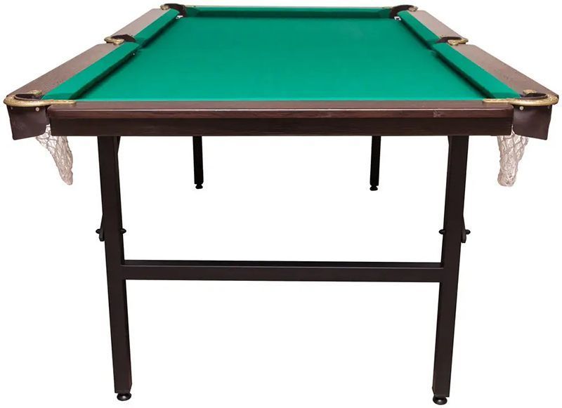 Більярдний стіл Goodwin 8Ft для пулу, зелене сукно, складаний, комплект аксесуарів 2346 фото
