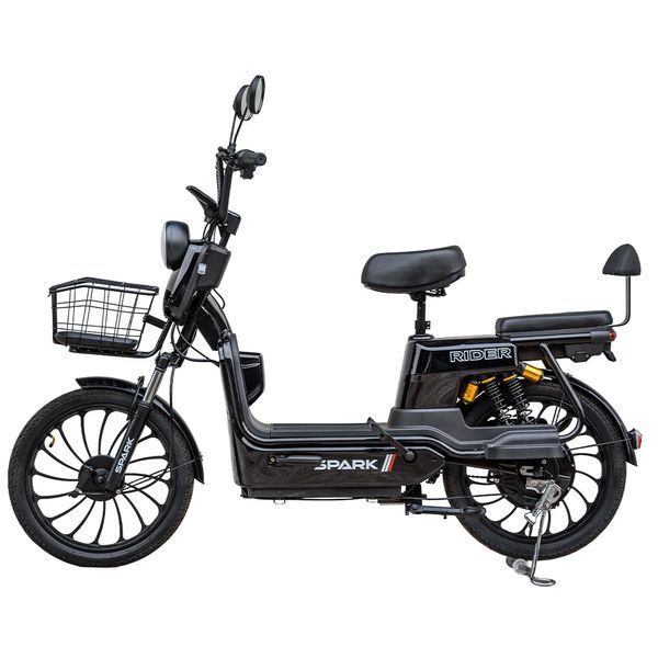 Електровелосипед SPARK RIDER 14" 48V/500W/20Ah швидкість до 40 км/г Чорний RIDER3 фото