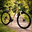 Гірський велосипед SPARK APEX 27,5", сталева рама 17", 21 швидкість, жовтий