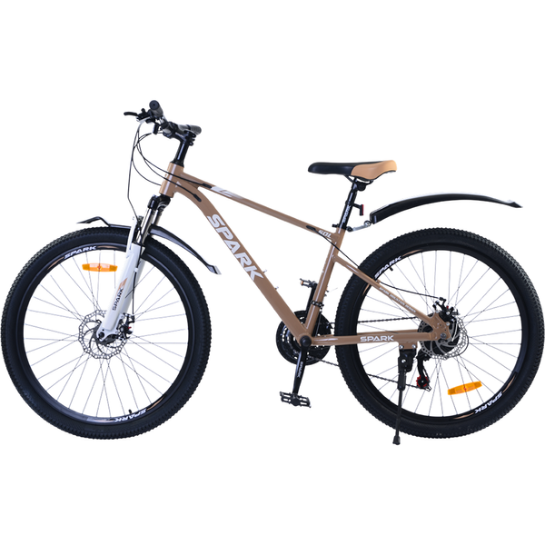 Гірський велосипед SPARK SOL 26", алюмінієва рама 15", 21 швидкість, капучино 239385 фото