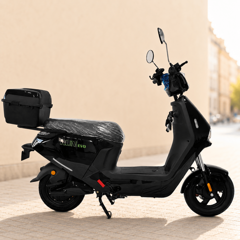 Електровелосипед SPARK RUN EVO 14", 1200W/72V/20Ah, швидкість до 50 км/год, чорний 251382 фото