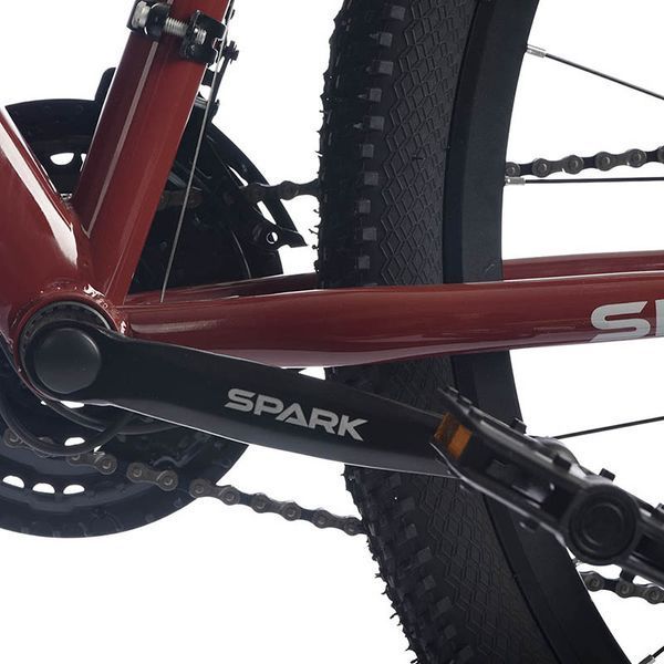 Гірський велосипед SPARK VECTOR 29", сталева рама 17", 21 швидкість, коричневий 239249 фото