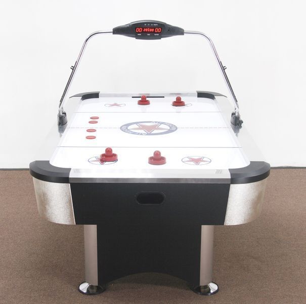 Аерохокей Garlando Stratos 213&times;122 см, електронне табло, 4 біти, 4 шайби, для 2&ndash;4 гравців 1583 фото