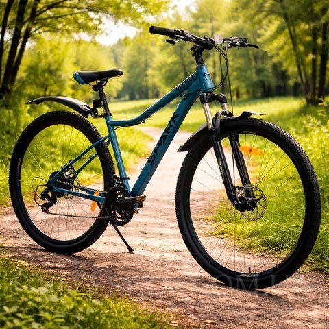 Гірський велосипед SPARK VECTOR 29", сталева рама 17", 21 швидкість, м'ятний 239250 фото
