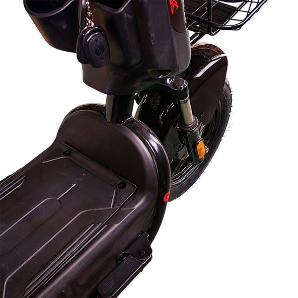Електровелосипед SPARK R7 14", 800W/60V/25Ah, швидкість до 40 км/год, чорний 247909 фото