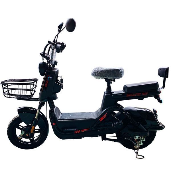 Електровелосипед SPARK R7 14", 800W/60V/25Ah, швидкість до 40 км/год, чорний 247909 фото