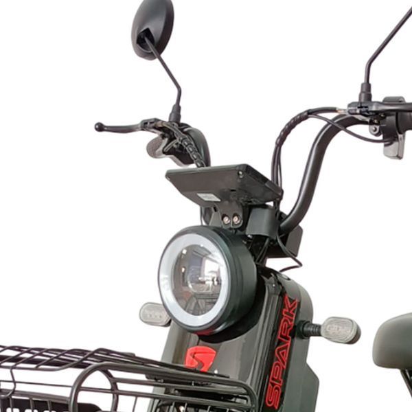 Велосипед з електромотором SPARK GLIDE 14", 60V 500W 20Ah, швидкість до 45 км/год, чорний 227062 фото