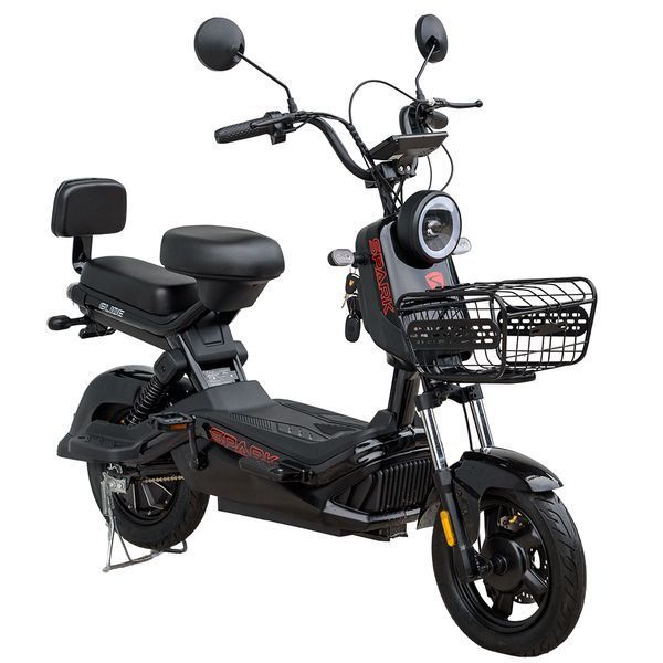 Велосипед з електромотором SPARK GLIDE 14", 60V 500W 20Ah, швидкість до 45 км/год, чорний 227062 фото