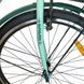 Міський велосипед SPARK CITY SOLA 26", сталева рама 17", 1 швидкість, багажник, кошик, м'ятний 240029 фото 5