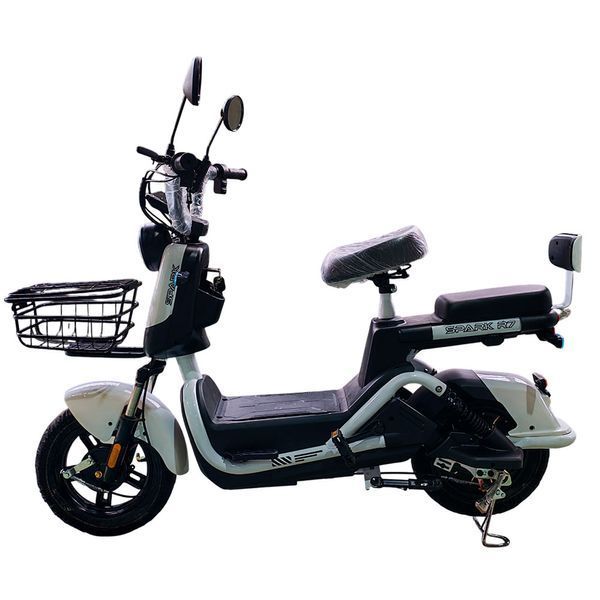 Електровелосипед SPARK R7 14", 800W/60V/25Ah, швидкість до 40 км/год, білий 247910 фото