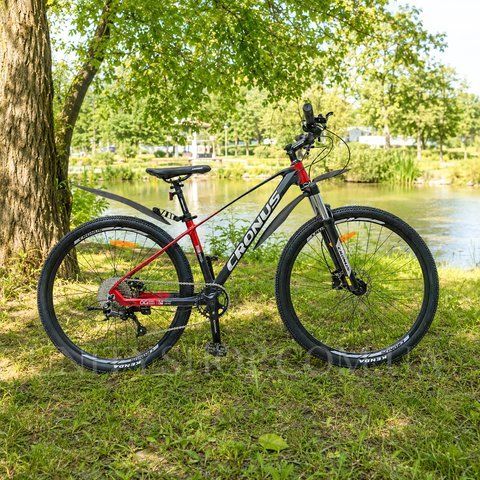 Гірський велосипед Cronus Hurricane 27.5", магнієва рама 15.5", 9 швидкостей, чорно-червоний 27CRN-005016 фото
