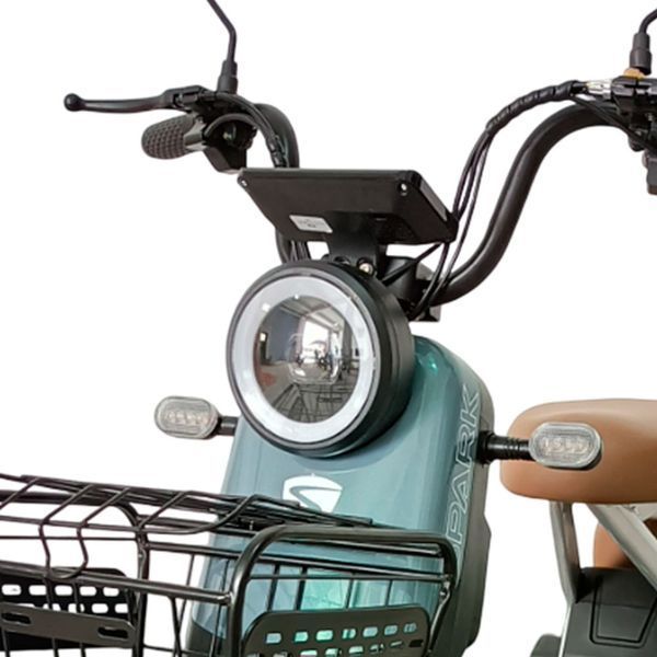 Велосипед з електромотором SPARK GLIDE 14", 60V 500W 20Ah, швидкість до 45 км/год, зелена шавлія 227064 фото