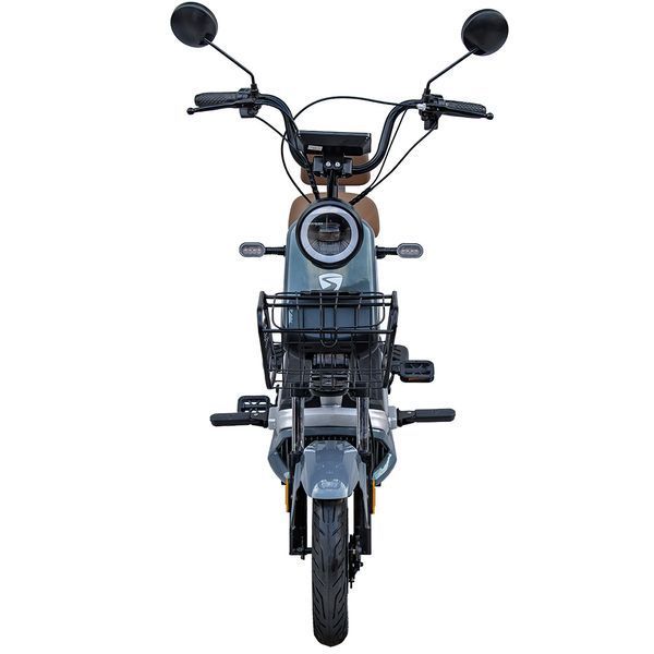 Велосипед з електромотором SPARK GLIDE 14", 60V 500W 20Ah, швидкість до 45 км/год, зелена шавлія 227064 фото