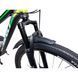 Гірський велосипед CrossBike Aspect 27.5", алюмінієва рама 15", 21 швидкість, чорно-зелений 27СTA-006487 фото 3