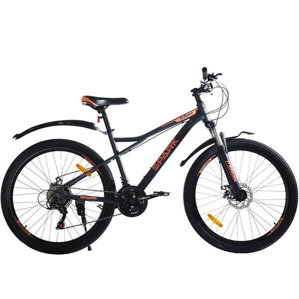 Гірський велосипед SPARK ECLIPSE 26", сталева рама 15", 21 швидкість, чорний 239236 фото