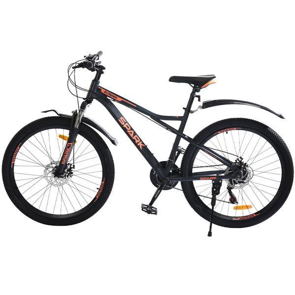 Гірський велосипед SPARK ECLIPSE 26", сталева рама 15", 21 швидкість, чорний 239236 фото