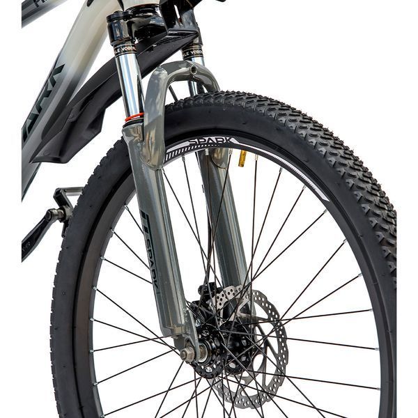 Гірський велосипед SPARK PLEASURE 26" алюмінієва рама 15", 21 швидкість, амортизаційна вилка Сірий 222950 фото