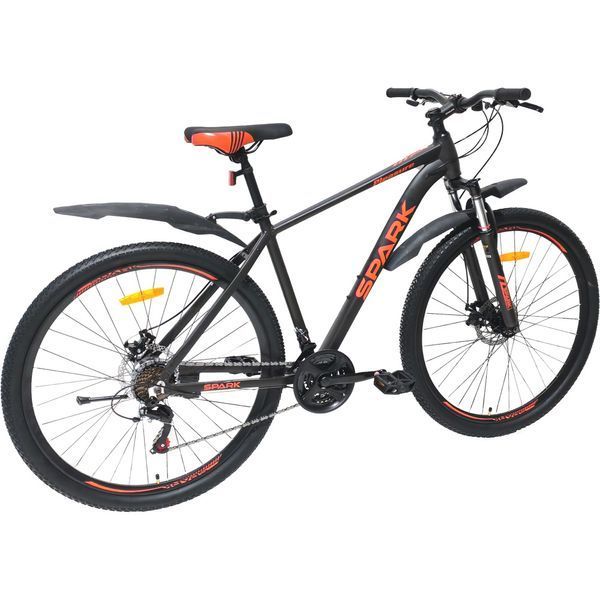 Гірський велосипед SPARK PLEASURE 29", алюмінієва рама 19", 21 швидкість, дискові гальма, MTB, Чорний 222960 фото
