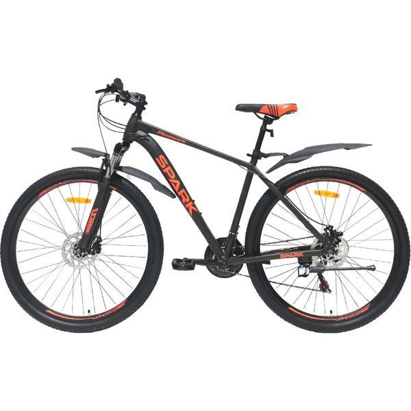 Гірський велосипед SPARK PLEASURE 29", алюмінієва рама 19", 21 швидкість, дискові гальма, MTB, Чорний 222960 фото