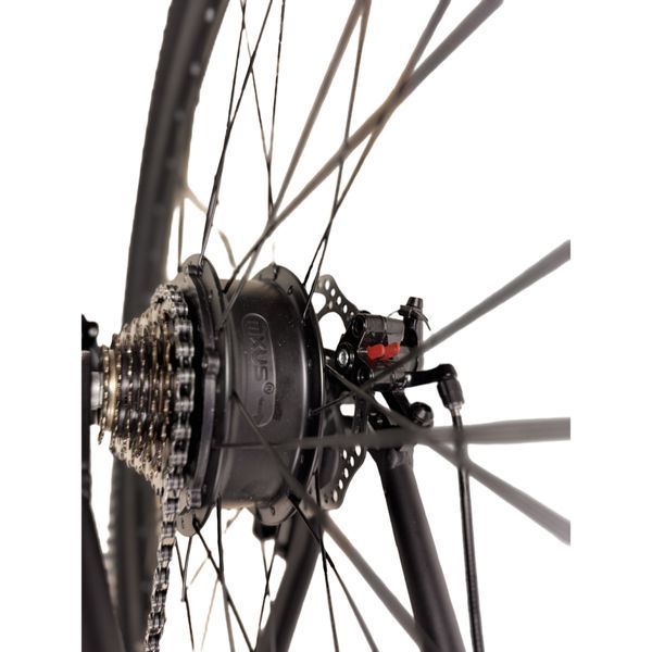 Електровелосипед CrossBike Ultra 29" 500W/48V/13Ah, рама 19" до 45 км/год, Чорно-сріблястий 00-00006264 фото