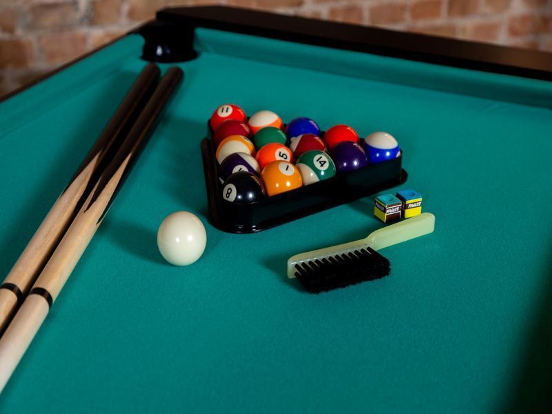 Ігровий стіл Twist Artmann 4 в 1 &ndash; більярд, аерохокей, теніс, мішені для стрільби, повний комплект, МДФ, 182х81х81см 2734 фото