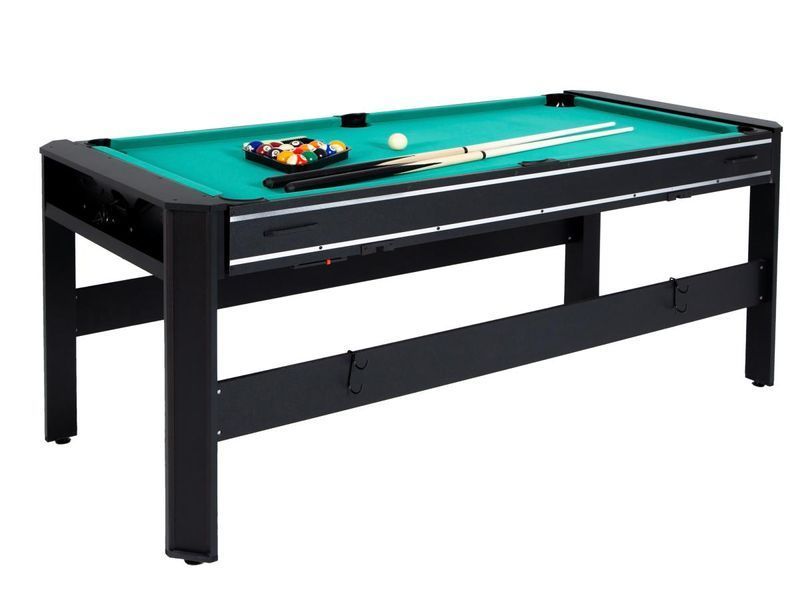 Ігровий стіл Twist Artmann 4 в 1 &ndash; більярд, аерохокей, теніс, мішені для стрільби, повний комплект, МДФ, 182х81х81см 2734 фото