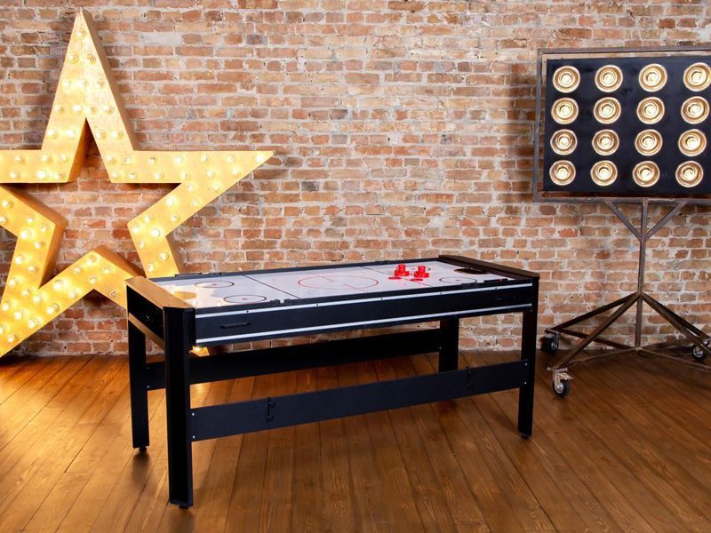 Ігровий стіл Twist Artmann 4 в 1 &ndash; більярд, аерохокей, теніс, мішені для стрільби, повний комплект, МДФ, 182х81х81см 2734 фото