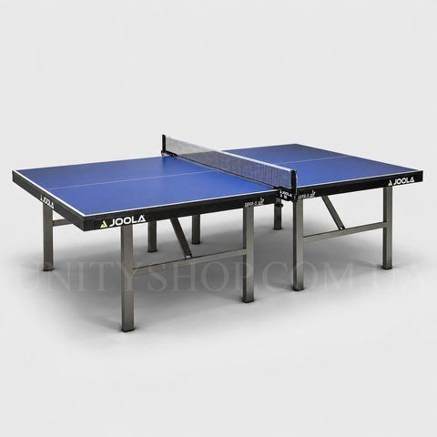 Тенісний стіл JOOLA 2000-S Pro для приміщення складаний 274&times;152,5&times;76 см синій 931145 фото