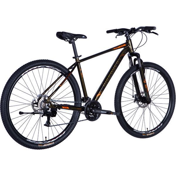 Гірський велосипед Discovery BASTION 29", алюмінієва рама 19", 24 швидкості, дискові гальма, коричневий OPS-DIS-29-203 фото
