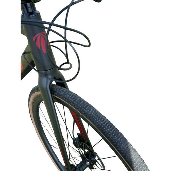 Гірський велосипед Cronus Gravel 28", алюмінієва рама 17.5", 27 швидкостей, чорно-червоний 28CRN-005018 фото