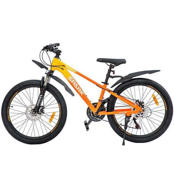 Гірський велосипед SPARK PLEASURE 24", рама 12", алюміній 21 швидкість Помаранчевий 222944 фото