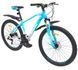 Велосипед гірський SPARK SANDSTROM 27,5" сталева рама 17" 21 швидкість, дискові гальма Блакитний 223003 фото 5