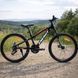 Гірський велосипед CrossBike Energy 24", сталева рама 12", 21 швидкість, дискові гальма, для підлітків, чорний-червоний 24СTS-005556 фото 1