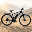 Електровелосипед Crossbike Pacific 29", 500W/48V/15Ah, швидкість до 50 км/год, чорний із синім 00-00006583 фото