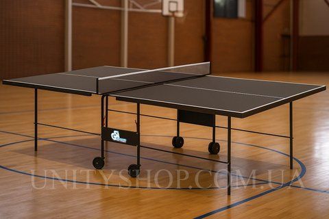 Тенісний стіл GSI Sport Athletic Strong Gf-3 для приміщень складаний Графіт Gf-3 фото
