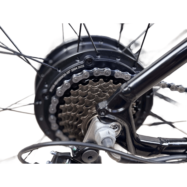 Електровелосипед Crossbike Pacific 29", 500W/48V/15Ah, швидкість до 50 км/год, чорний із синім 00-00006583 фото