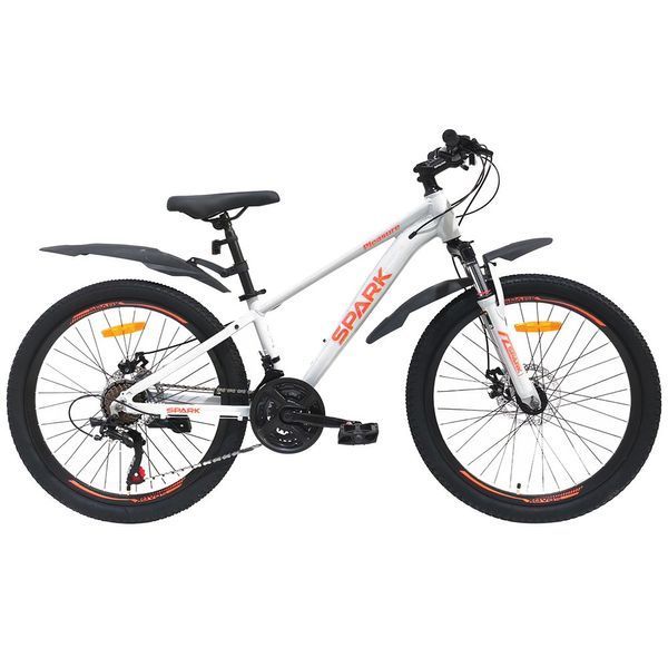 Гірський велосипед SPARK PLEASURE 24", рама 12", алюміній 21 швидкість Сірий 222943 фото