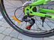 Гірський велосипед CrossBike Energy V2 26", сталева рама 13", 21 швидкість, дискові гальма, для підлітків, зелений 26СTS-006260 фото 5