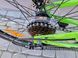 Гірський велосипед CrossBike Energy V2 26", сталева рама 13", 21 швидкість, дискові гальма, для підлітків, зелений 26СTS-006260 фото 6