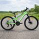 Гірський велосипед CrossBike Energy V2 26", сталева рама 13", 21 швидкість, дискові гальма, для підлітків, зелений 26СTS-006260 фото 1