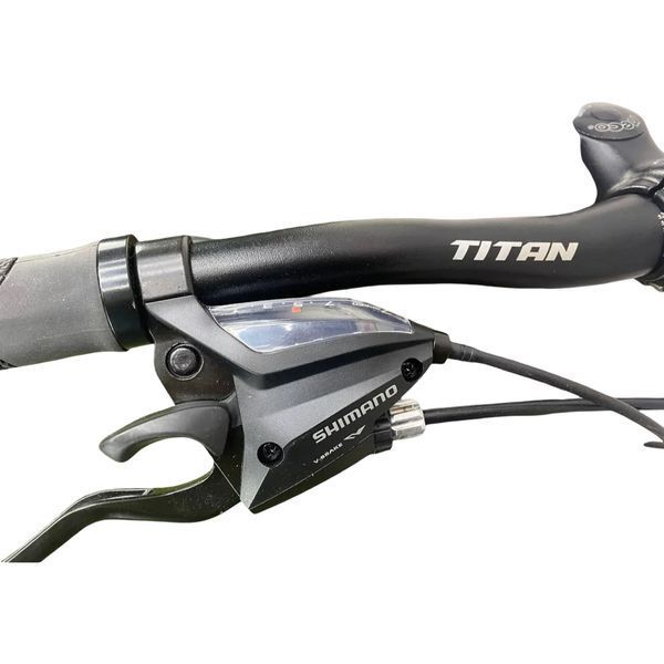 Гірський велосипед Titan Shadow 26", магнієва рама 15.5", 21 швидкість, червоно-чорний 26TJM-005056 фото
